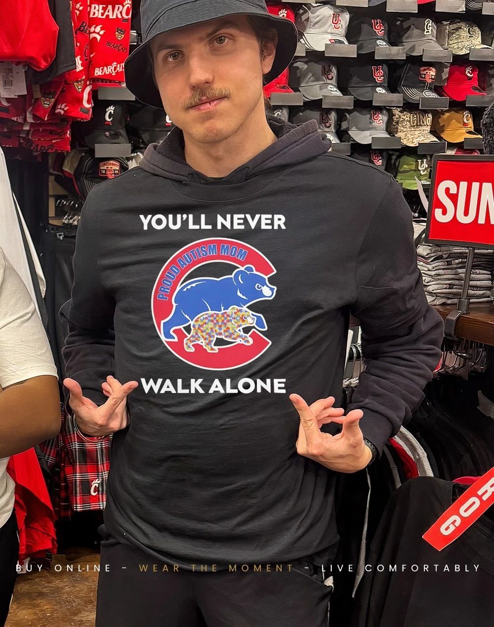 Chocago Cubs you’ll never walk alone pround autism mom 2026 shirt