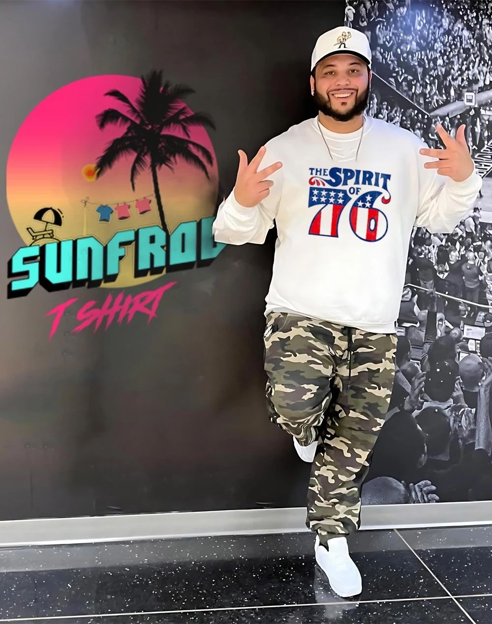 Spirit of ’76 Philadelphia 76ers shirt