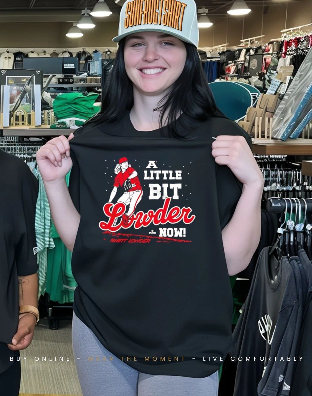 Rhett Lowder Cincinnati Reds A Little Bit Lowder Now shirt