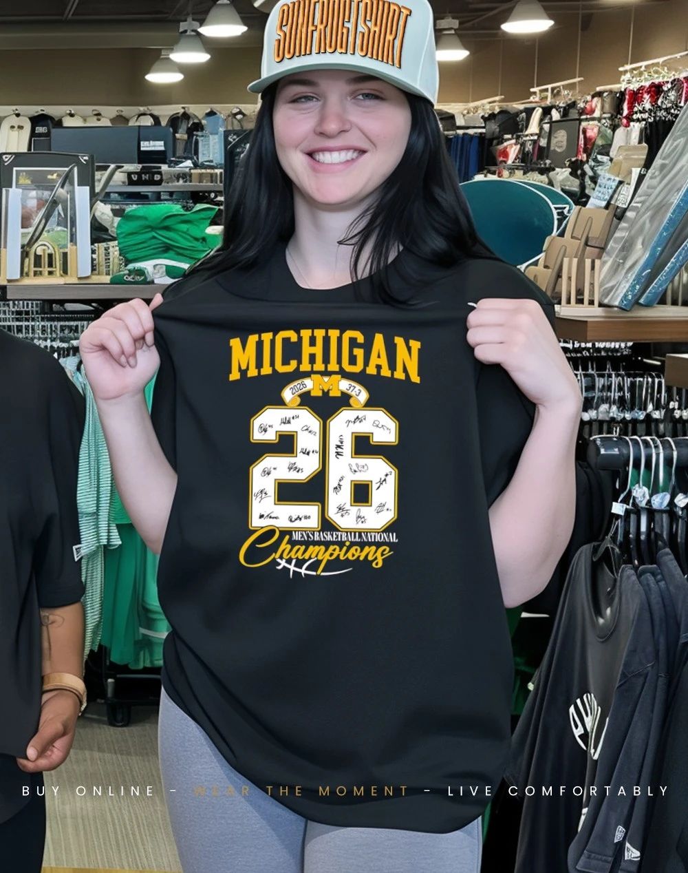 Michigan Wolverines 2026 Men’s Basketball National Champions 37-3 signatures shirt