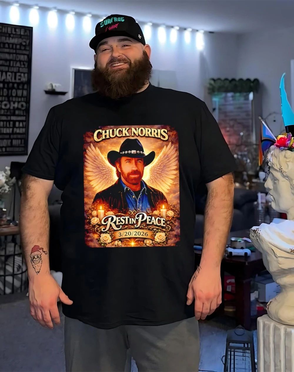 Chuck Norris Rest in Peace Memorial 2.20.2026 Fan Unisex shirt