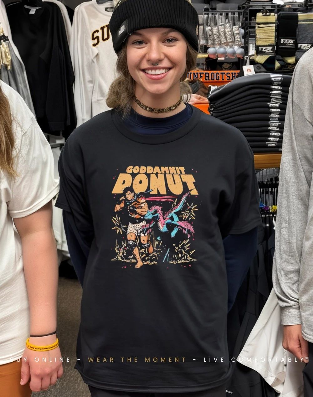 Goddamnit Dungeon Crawler Carl graphic shirt