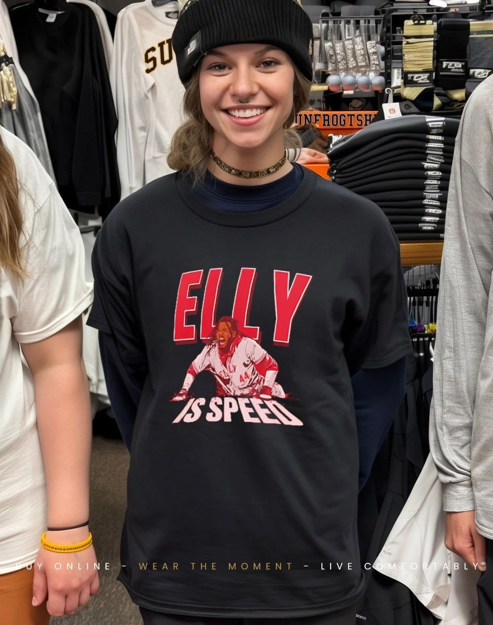 Elly Is Speed Elly De La Cruz Cincinnati Reds Baseball shirt