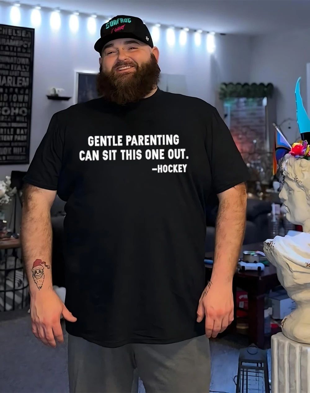 Gentle parenting can sit this one out shirt