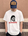 Who actually chose ’em tho shirt