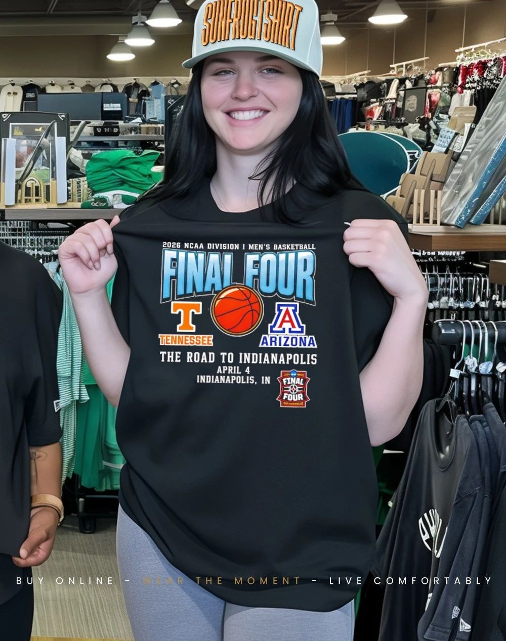 Tennessee Volunteers Vs Arizona Wildcats 2026 NCAA DI Men’s Basketball Tournament March Madness Final 4 shirt