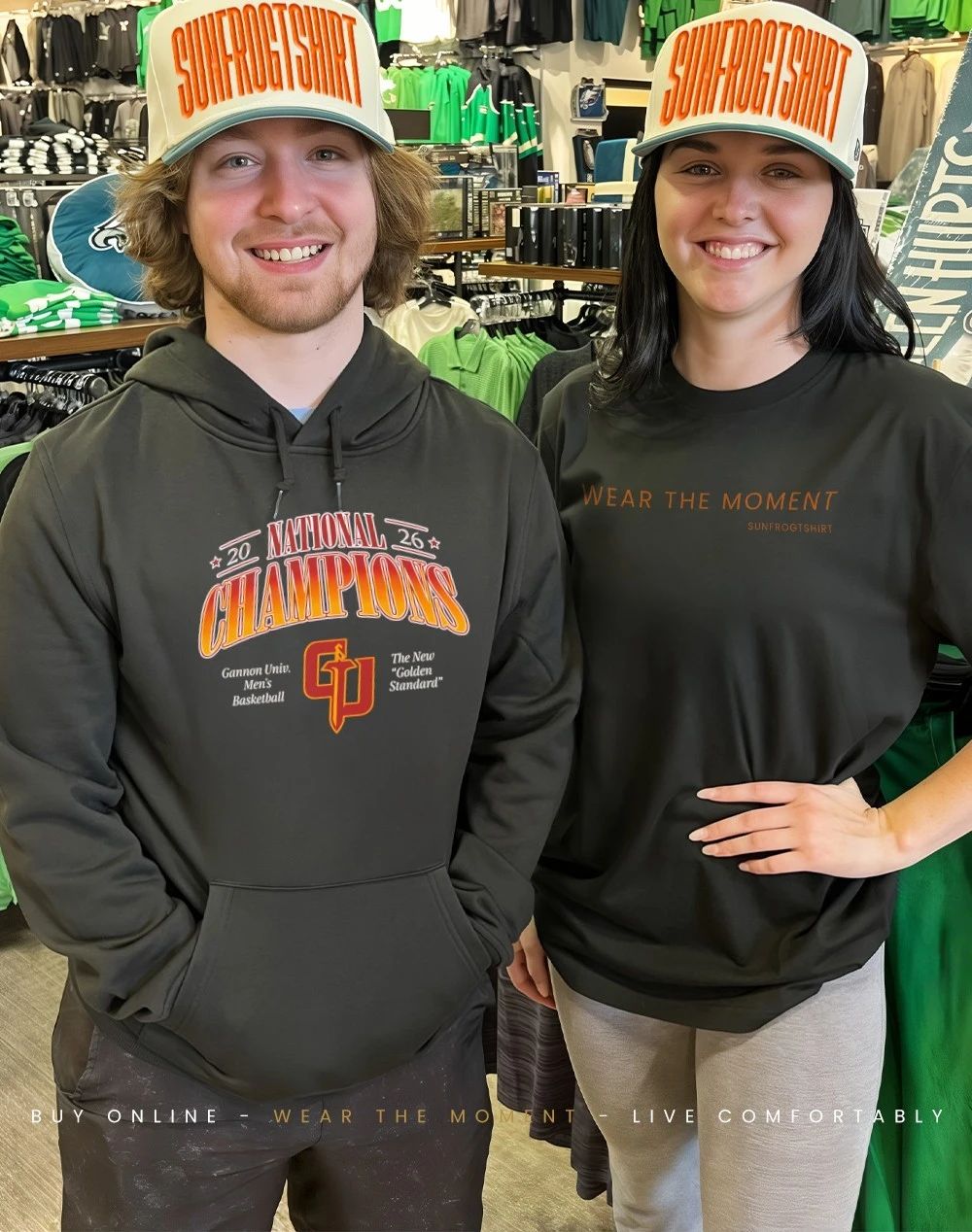 Gannon Golden Knights Men’s Basketball the new golden standard 2026 National Champions shirt