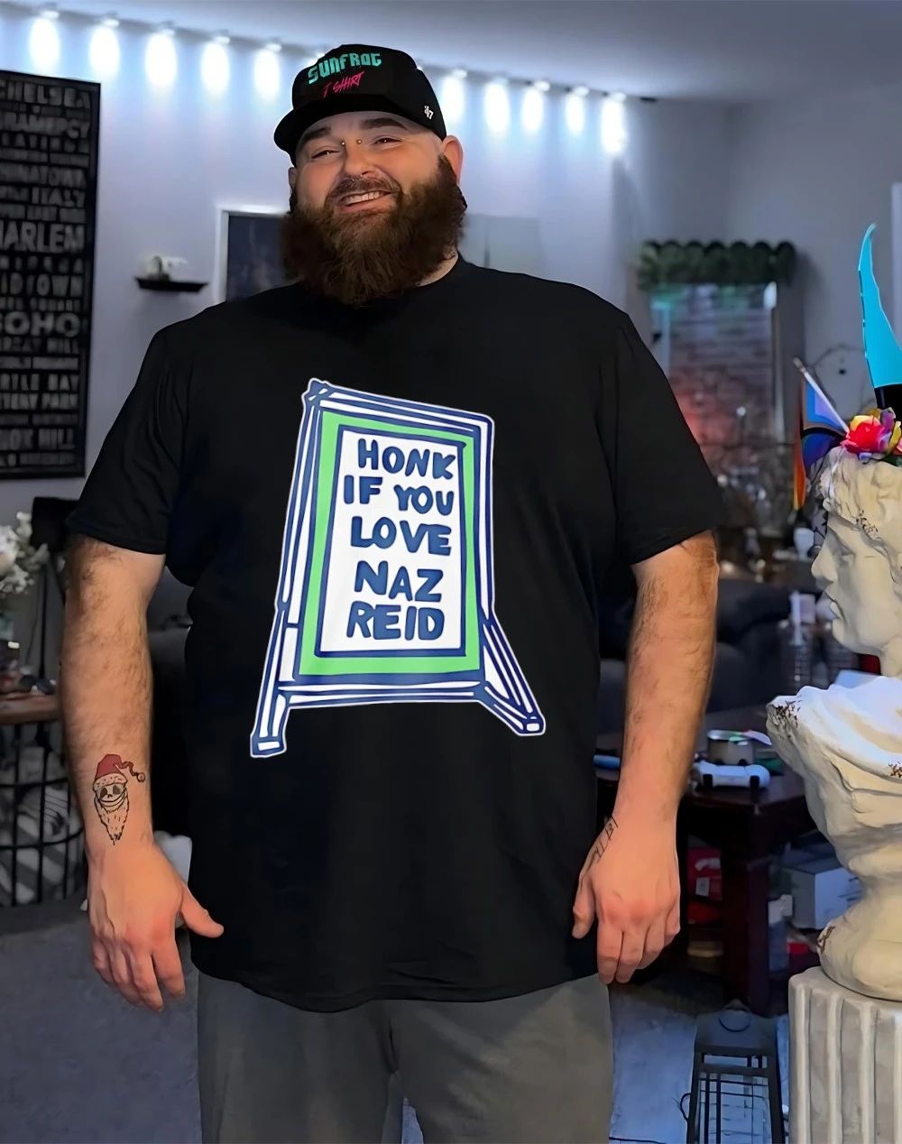Honk If You Love Naz Reid shirt