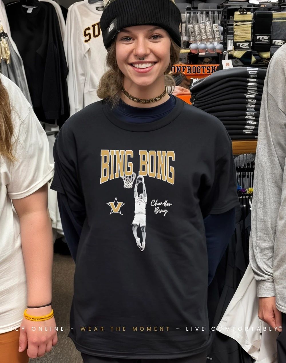 Chandler Bing Vanderbilt Commodores Bing Bong shirt