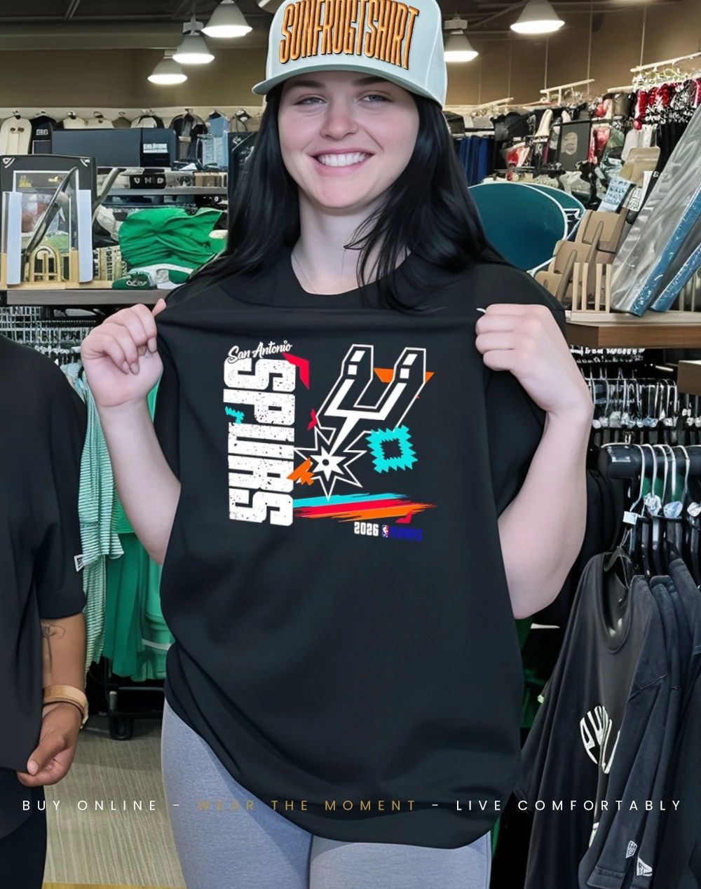 San Antonio Spurs 2026 NBA Playoffs graphic shirt
