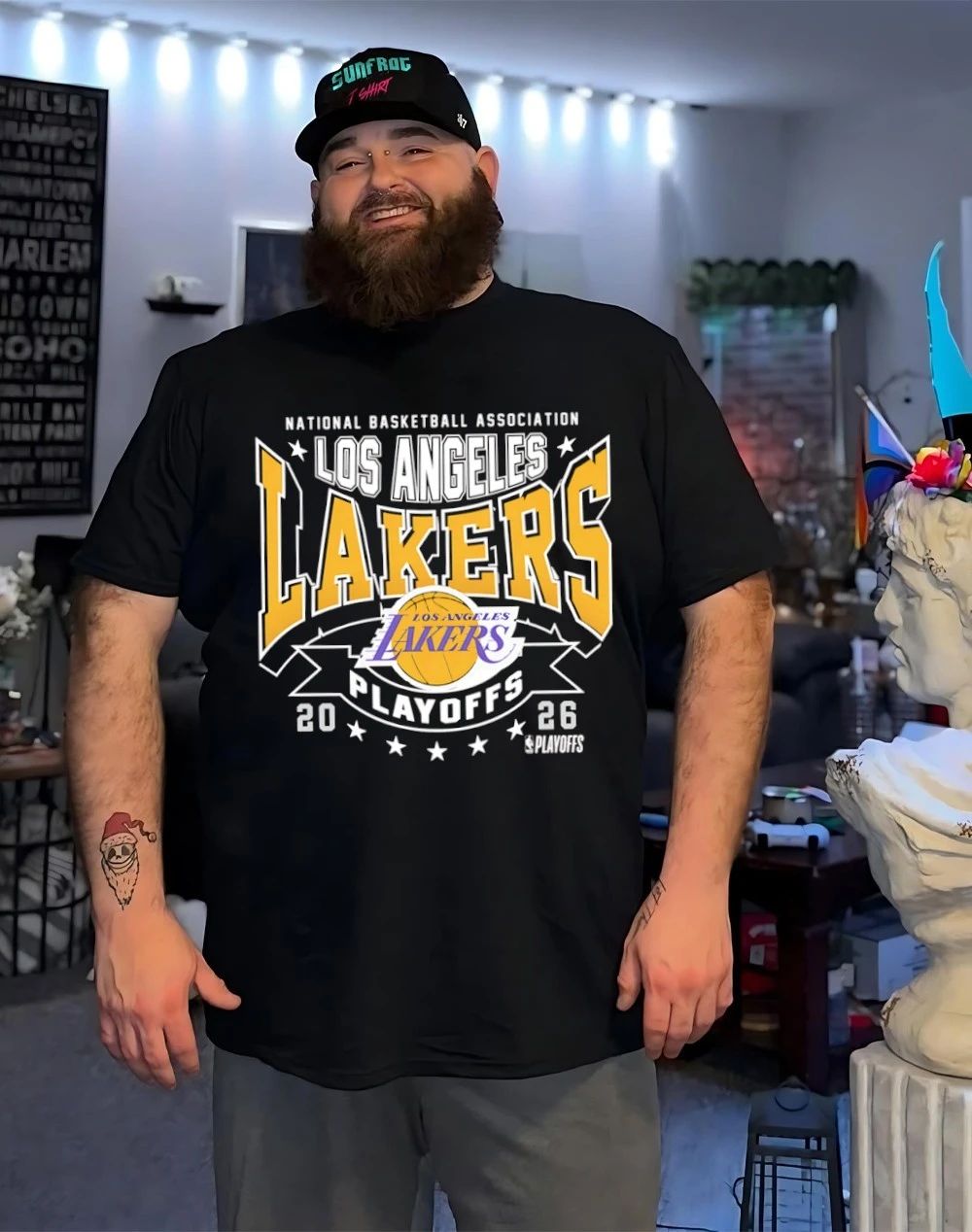 Los Angeles Lakers NBA 2026 Playoffs Next Official shirt