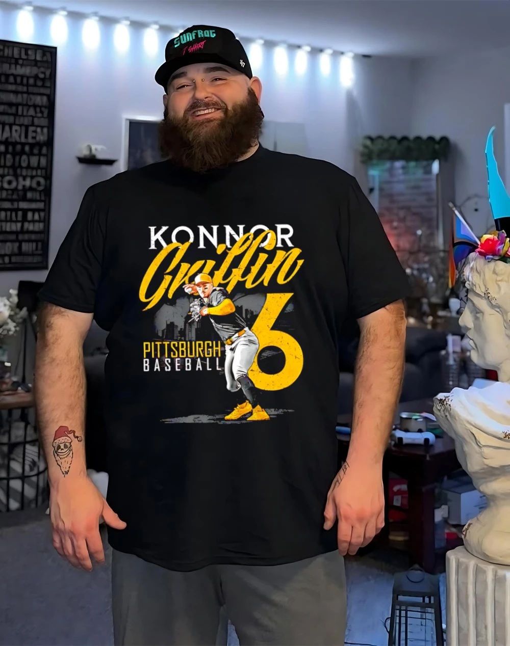 Konnor Griffin Pittsburgh Pirates Player Name shirt
