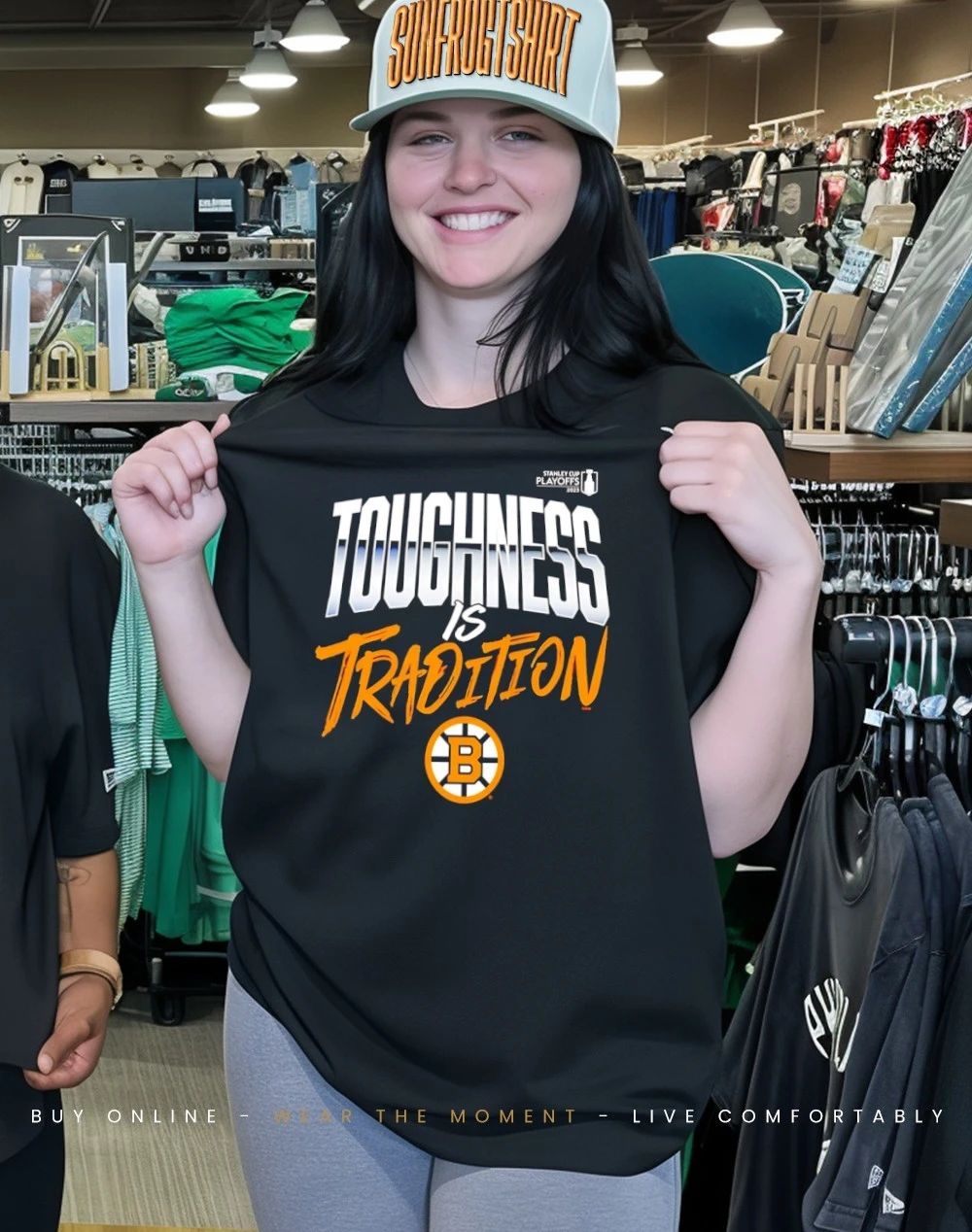 Boston Bruins Toughness Is Tradition Hockey Stanley Cup Playoffs 2026 shirt