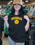 Michigan Basketball Blank Expression icon shirt