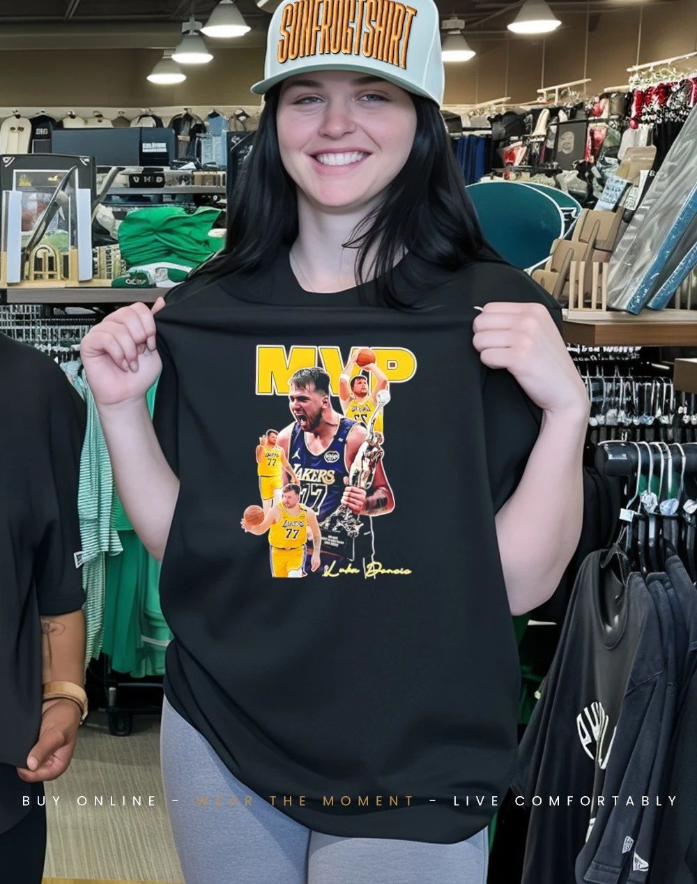 Luka Doncic Los Angeles Lakers MVP 2026 graphic shirt