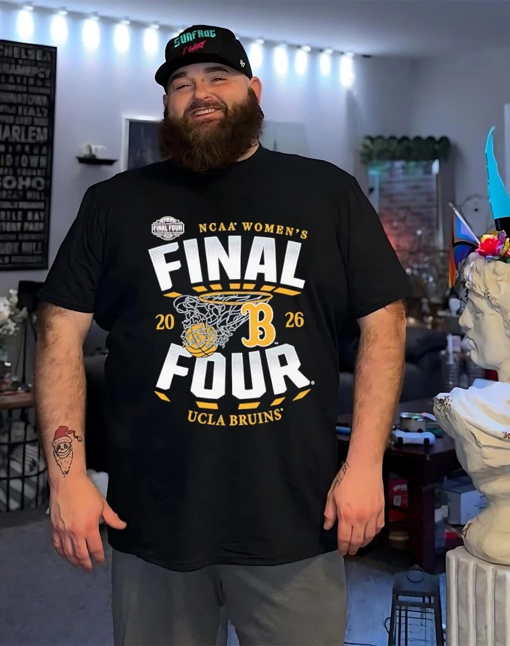 UCLA Women’s Basketball 2026 Final Four March Madness Hoop shirt