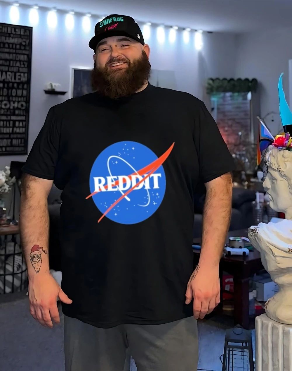 Official Reddit Nasa Logo Shirt