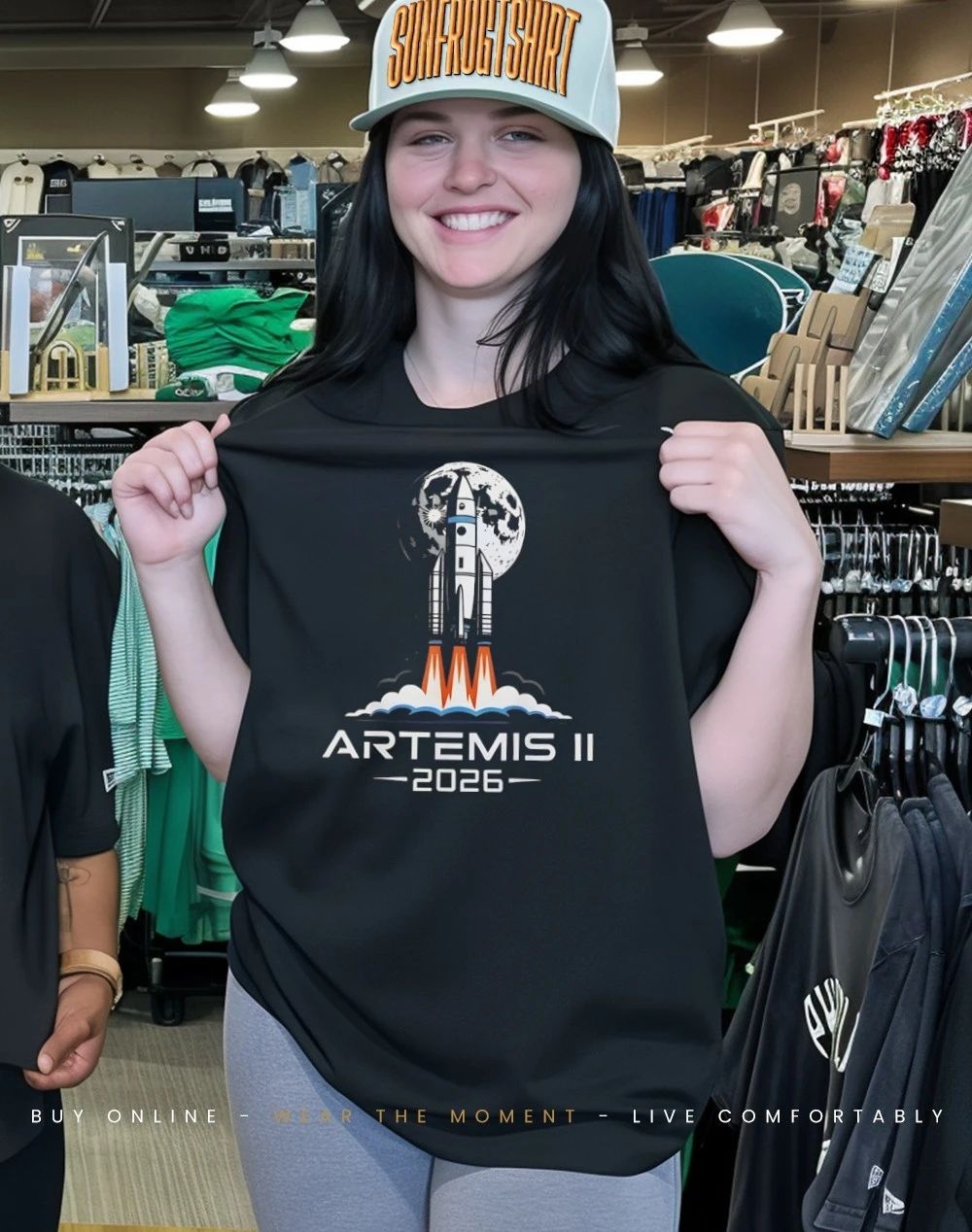 Artemis II Moon Launch 2026 NASA Space Fan Shirt
