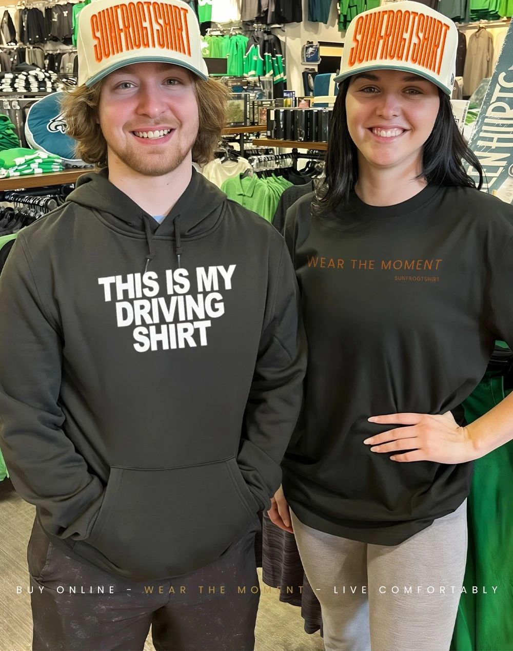 This is my driving shirt