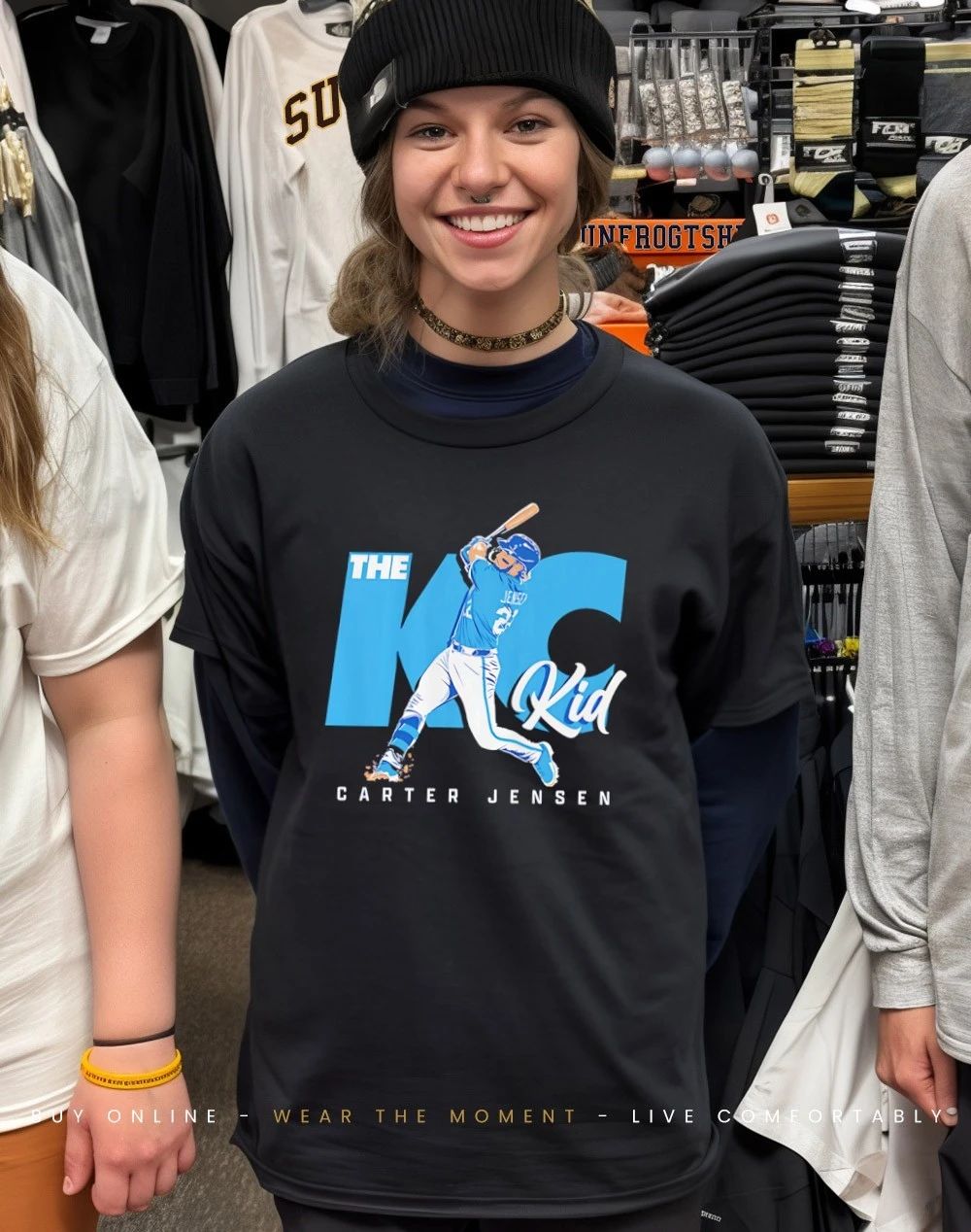 Carter Jensen Kansas City Royals The KC Kid shirt
