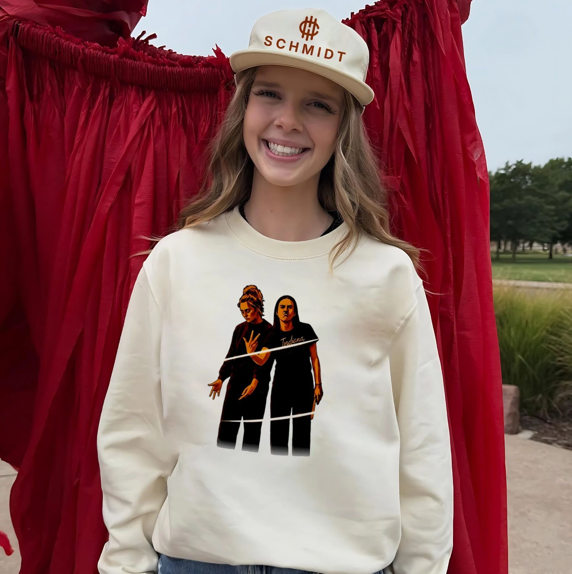 Caitlin Clark and Lexie Hull Indiana Fever shirt