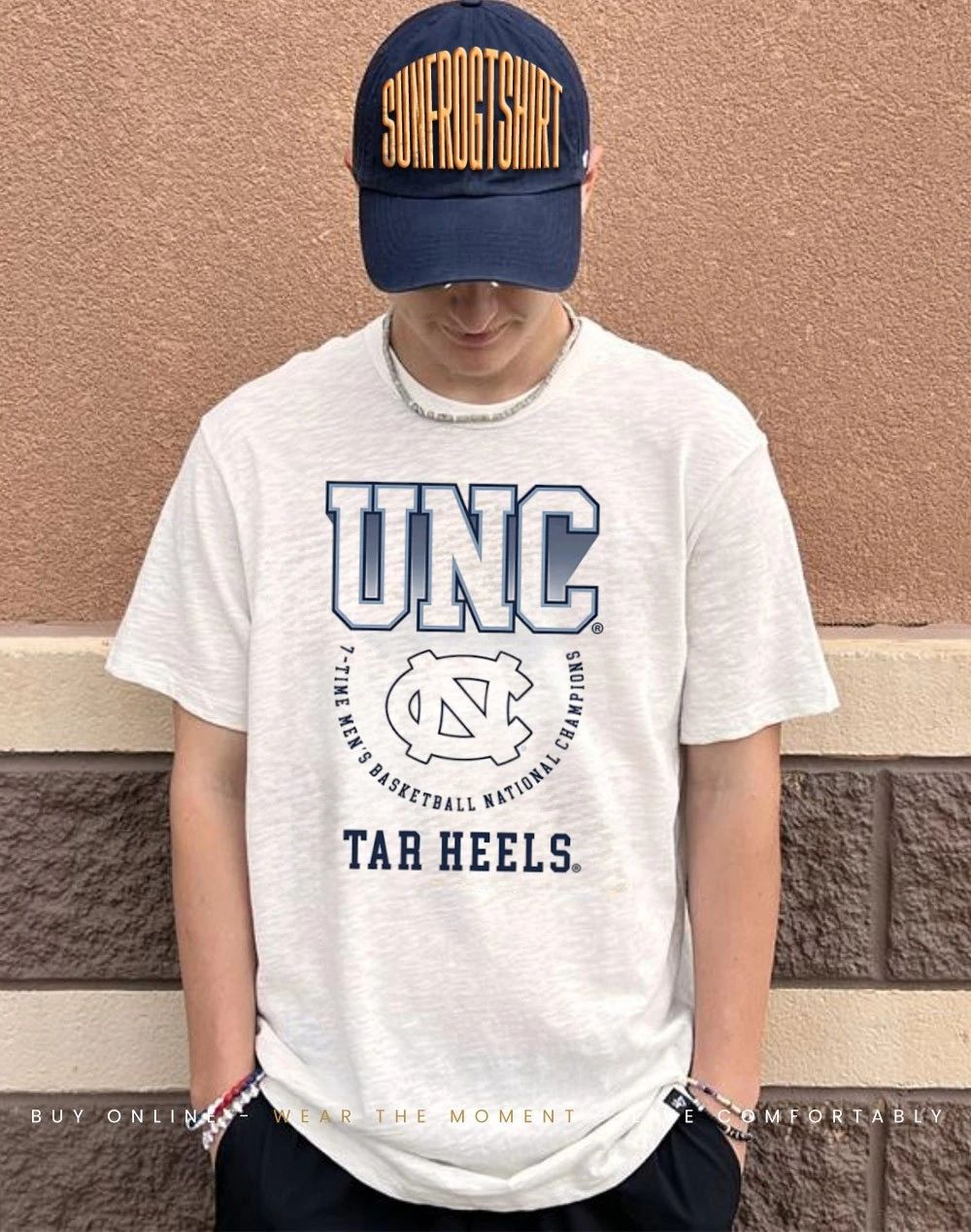 North Carolina Tar Heels 7-Time Men’s Basketball National Champions shirt
