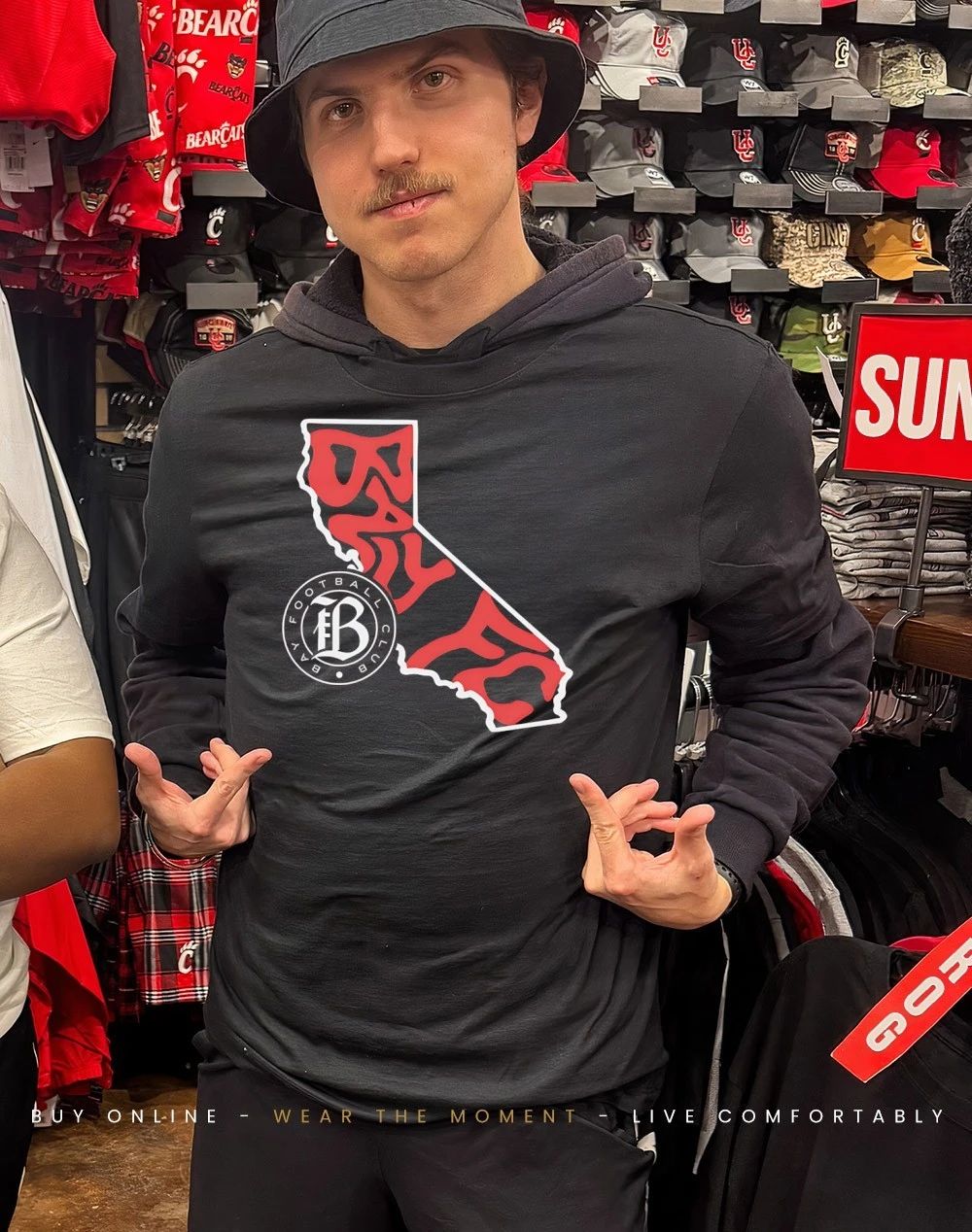 Bay FC Groovy State graphic shirt