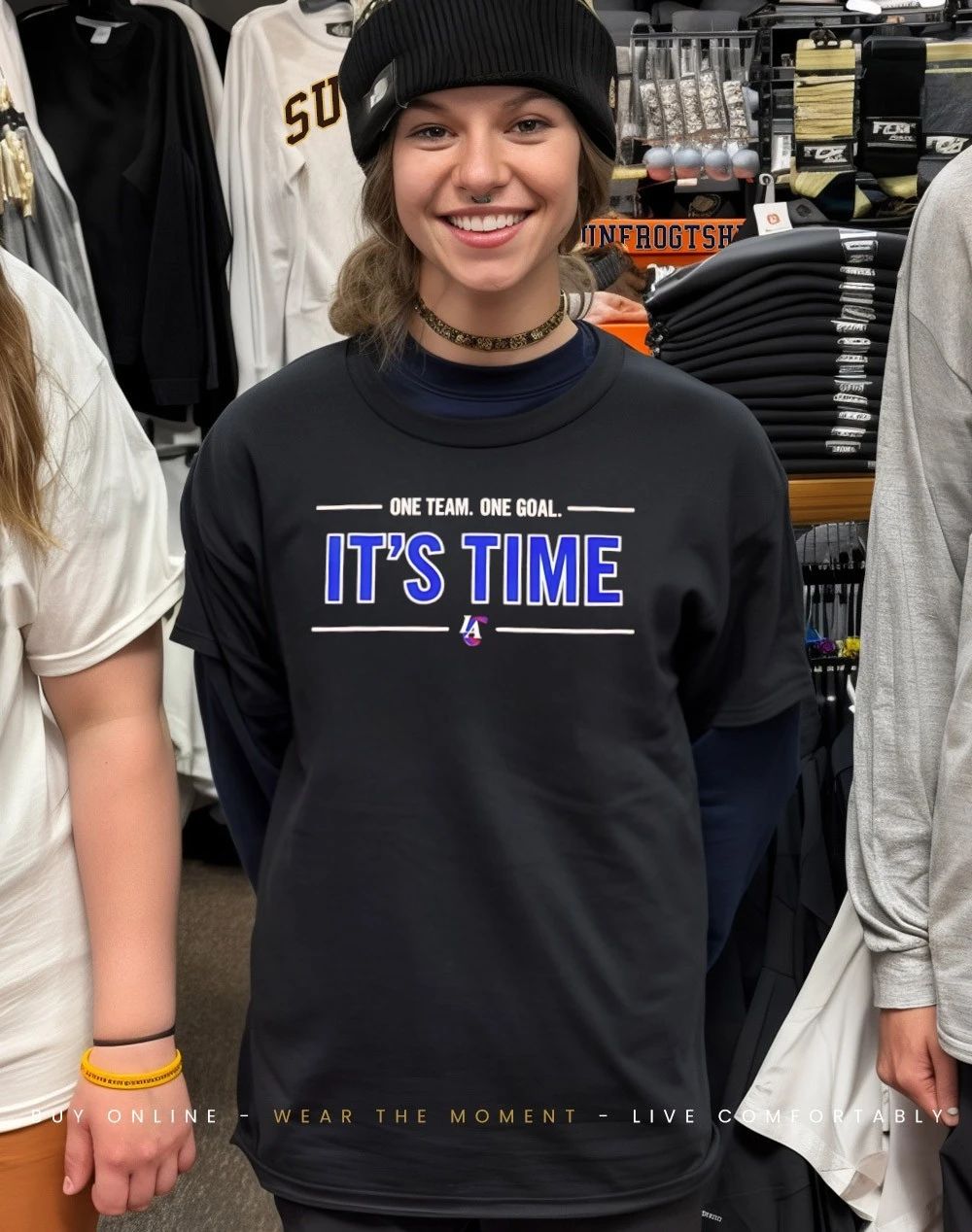 LA Clippers one team one goal it’s time shirt