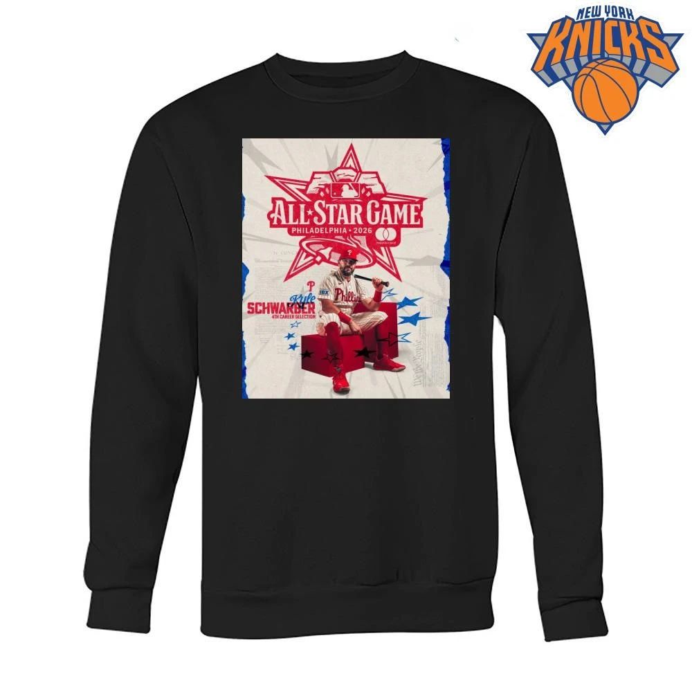 Kyle Schwarber Philadelphia Phillies MLB All Star Game 2026 shirt