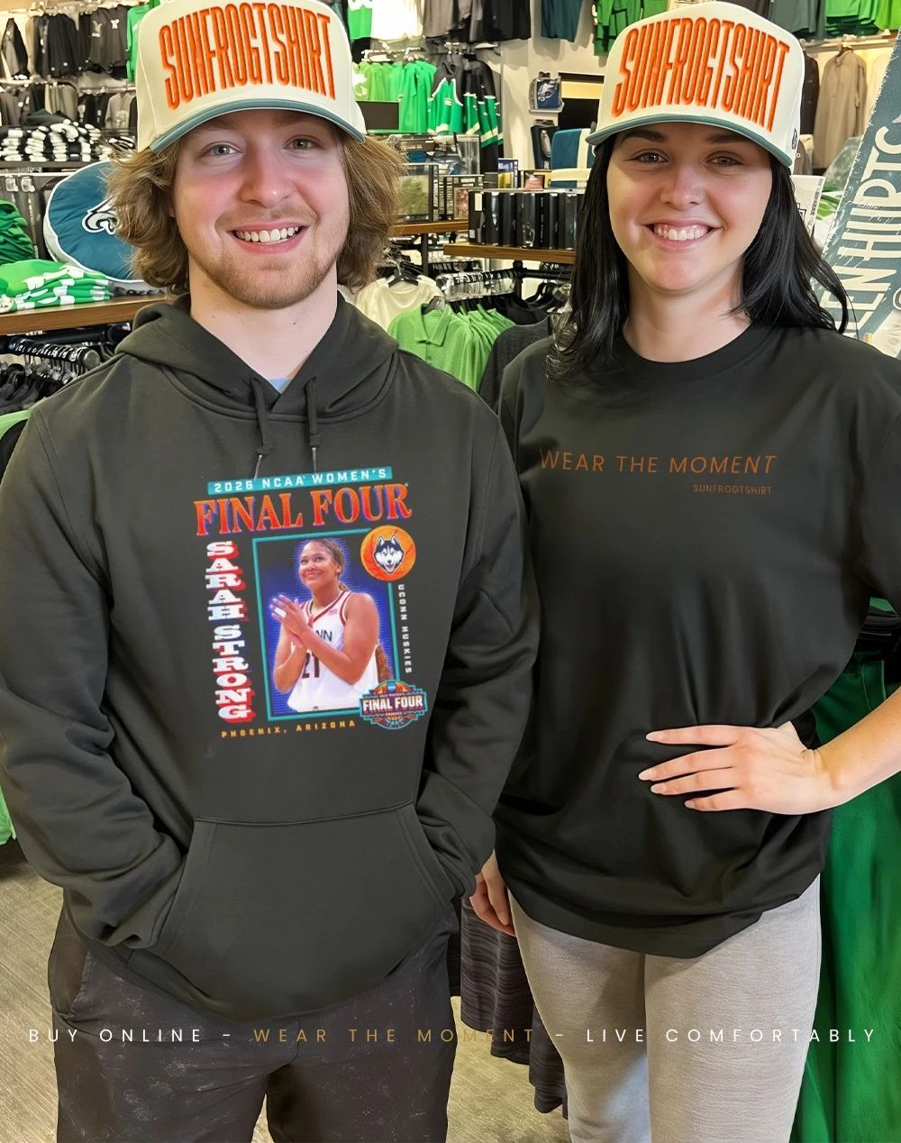 Sarah Strong Uconn 2026 Women’s Basketball Final Four shirt