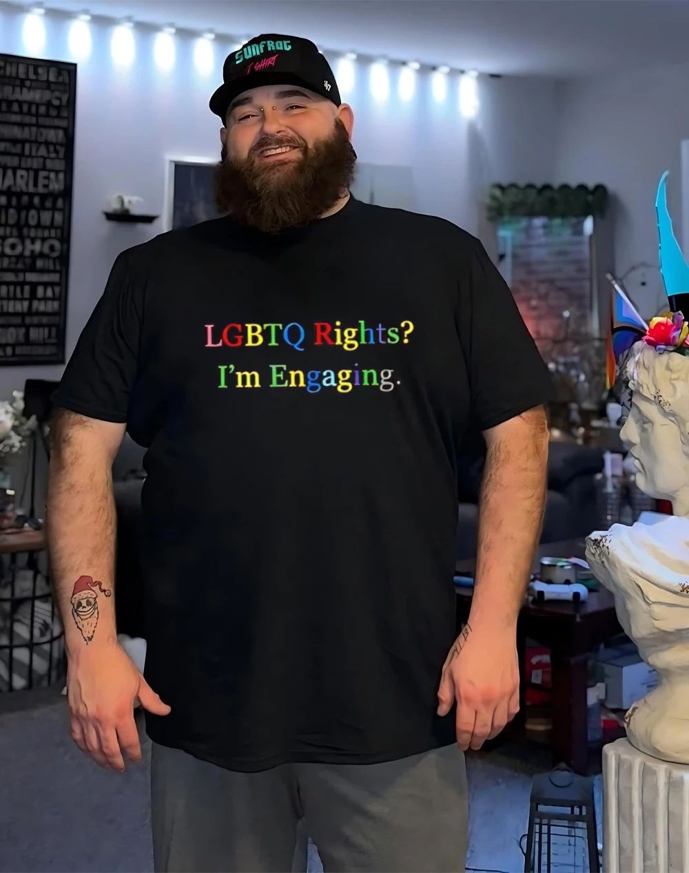 LGBTQ Rights I’m Engaging Rainbow Pride Month Equality shirt