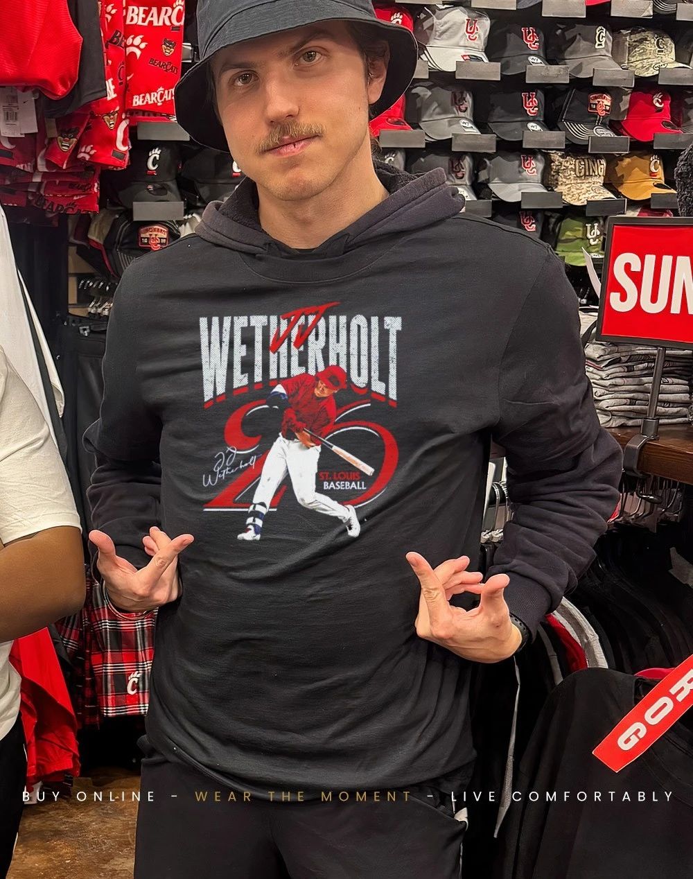 Jj Wetherholt St Louis Cardinals Player Name signature shirt