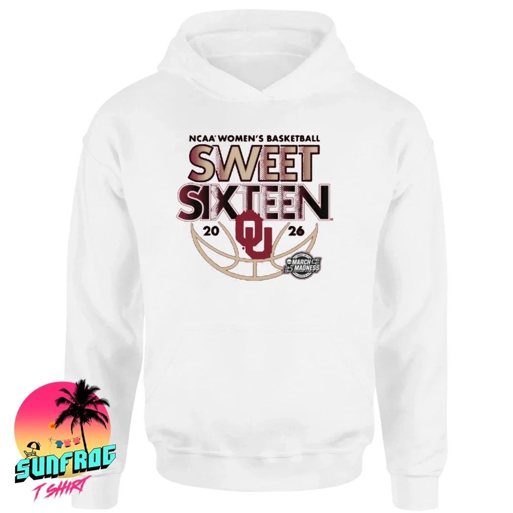 Oklahoma Women’s Basketball 2026 NCAA March Madness Sweet Sixteen shirt