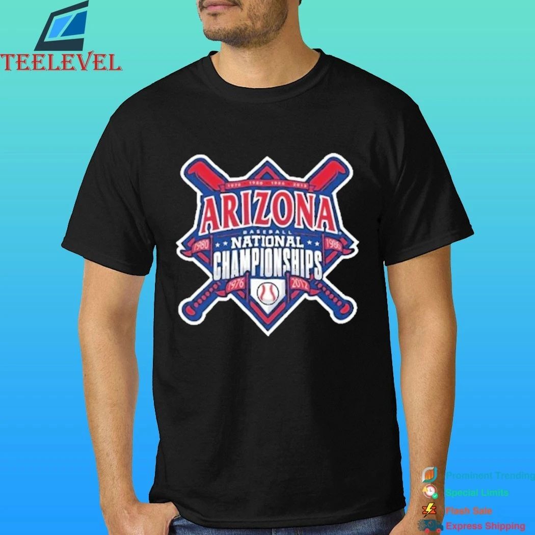 Arizona Baseball 1976 Night National Champions Shirt