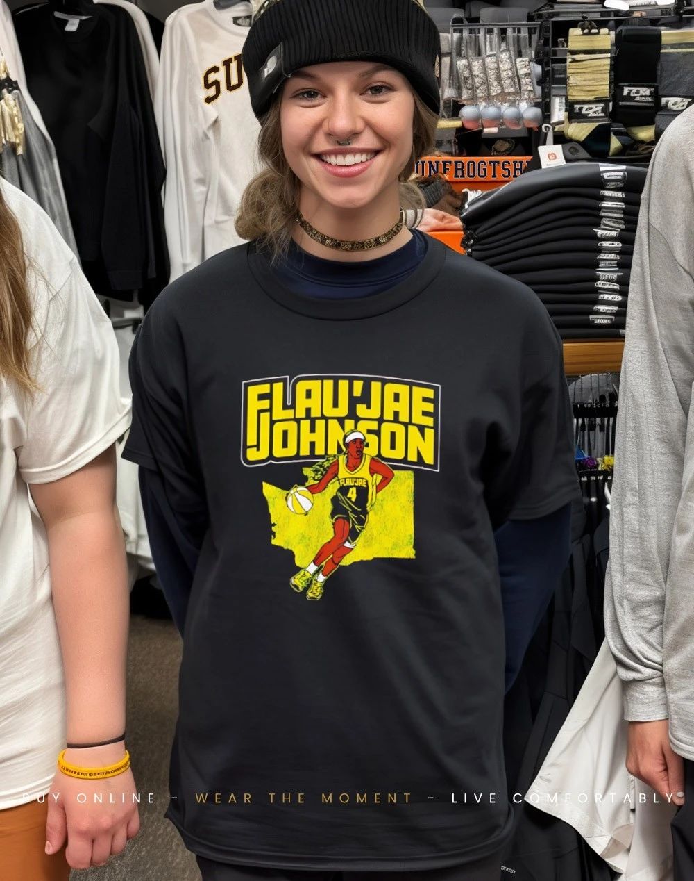 Flau’jae Johnson State Star Seattle Shirt