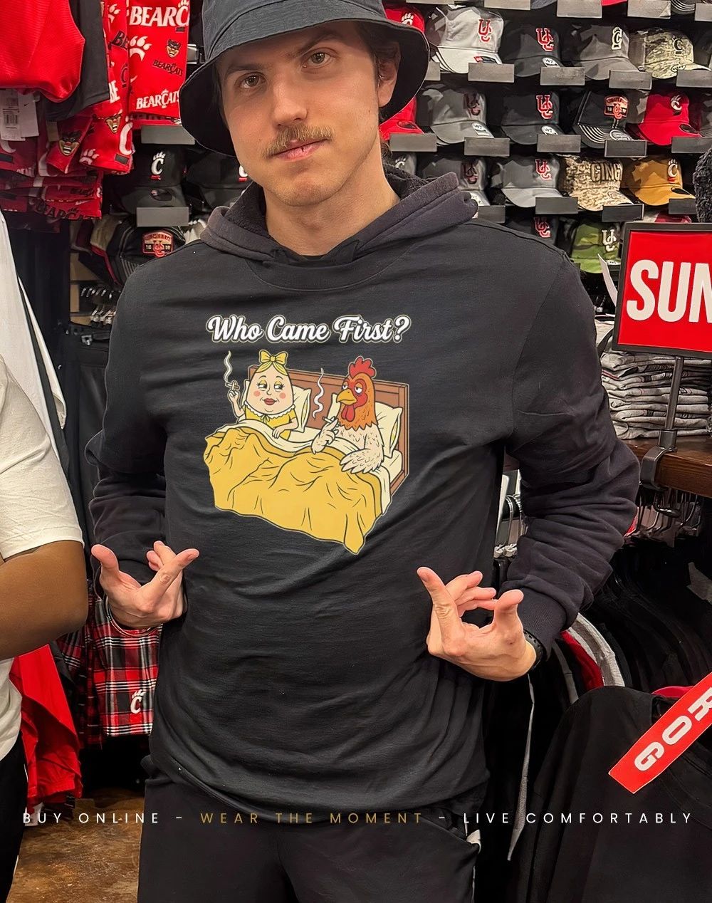 Who came first the chicken or the egg shirt