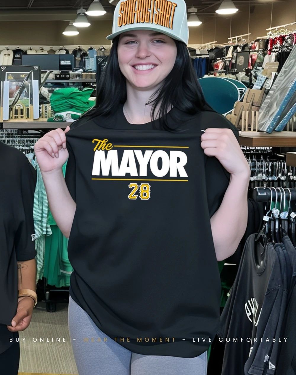 Jake Mangum the Mayor Pittsburgh Pirates shirt