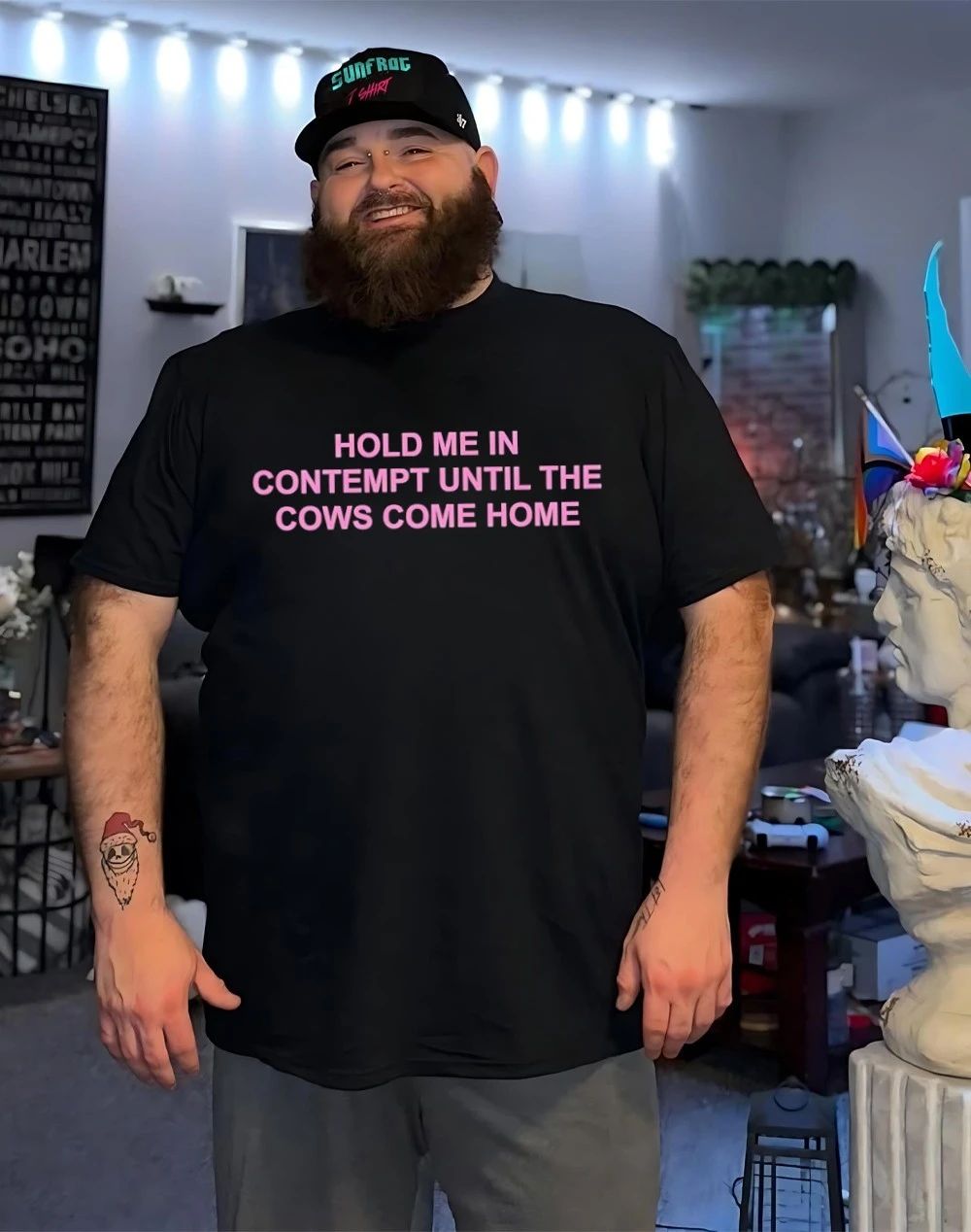 Hold me in contempt until the cows come home shirt