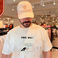 Free Will Free Willy Orca Smoking Cigarette shirt