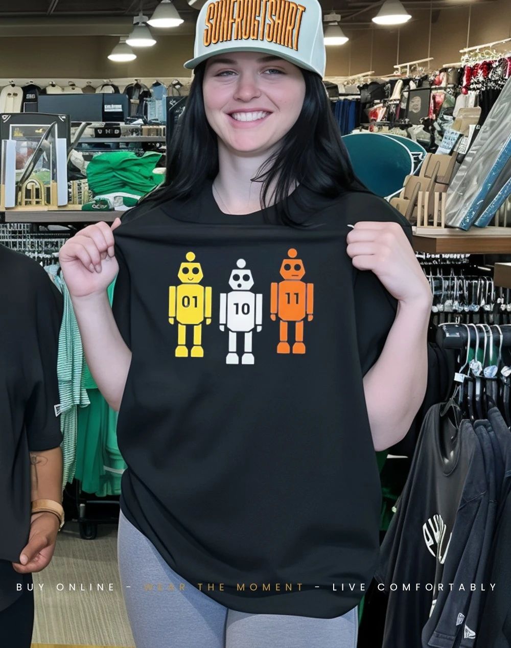Tonight Show Christian Hubicki 01 10 11 Robot Shirt