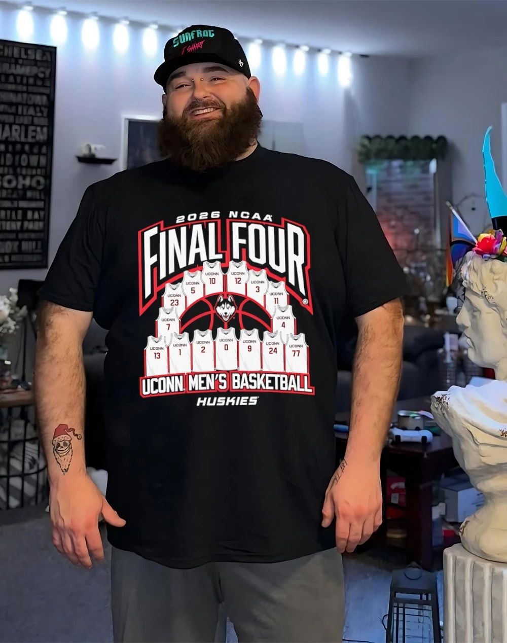 UConn Men’s Basketball 2026 Final Four Jersey Madness shirt