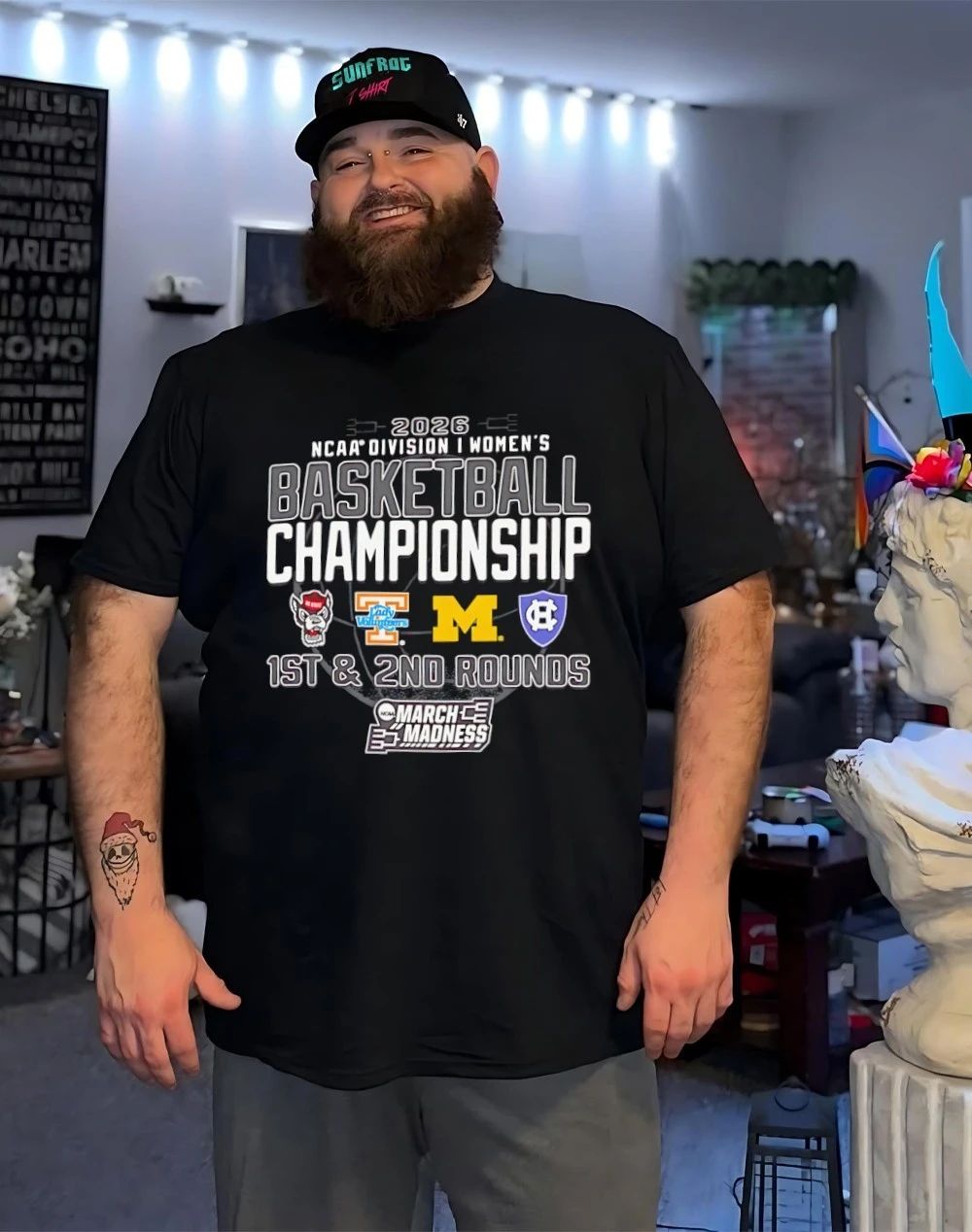 March Madness 2026 NCAA DI Women’s Basketball Championship 1st and 2nd Rounds Ann Arbor MI shirt