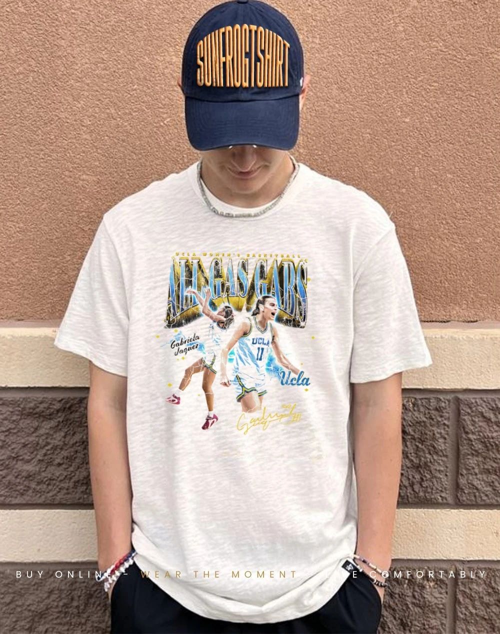 Gabriela Jaquez Ucla Bruins All Gas Gabs graphic shirt