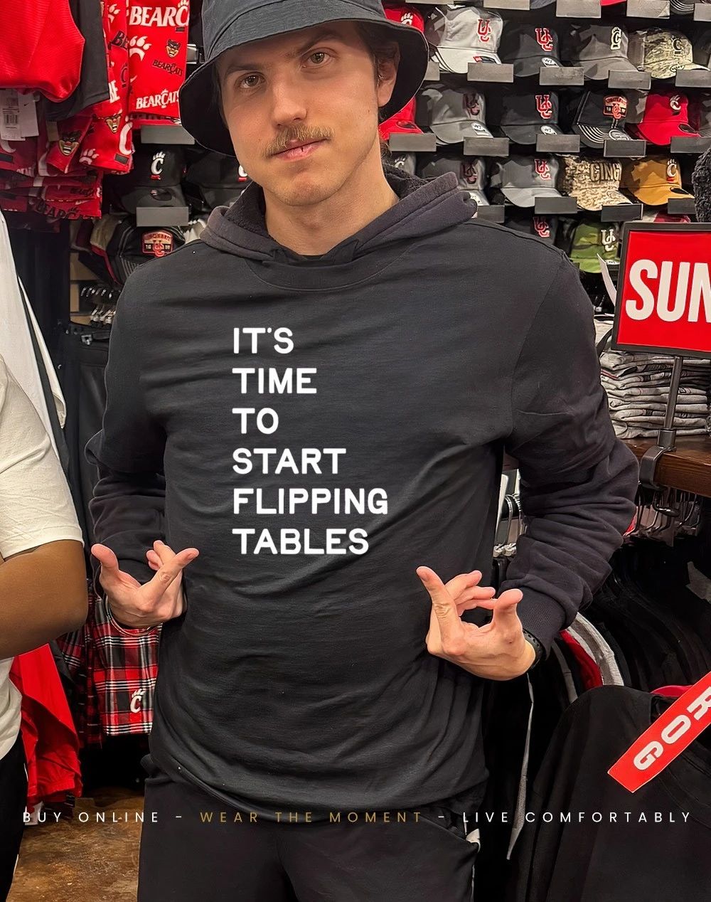 It’s time to start flipping tables shirt