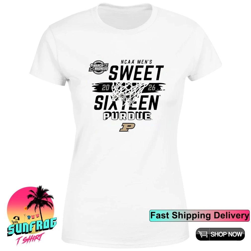 Purdue Boilermakers Men’s Basketball 2026 Sweet 16 shirt