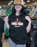 Illinois Basketball 2026 Final Four city skyline shirt
