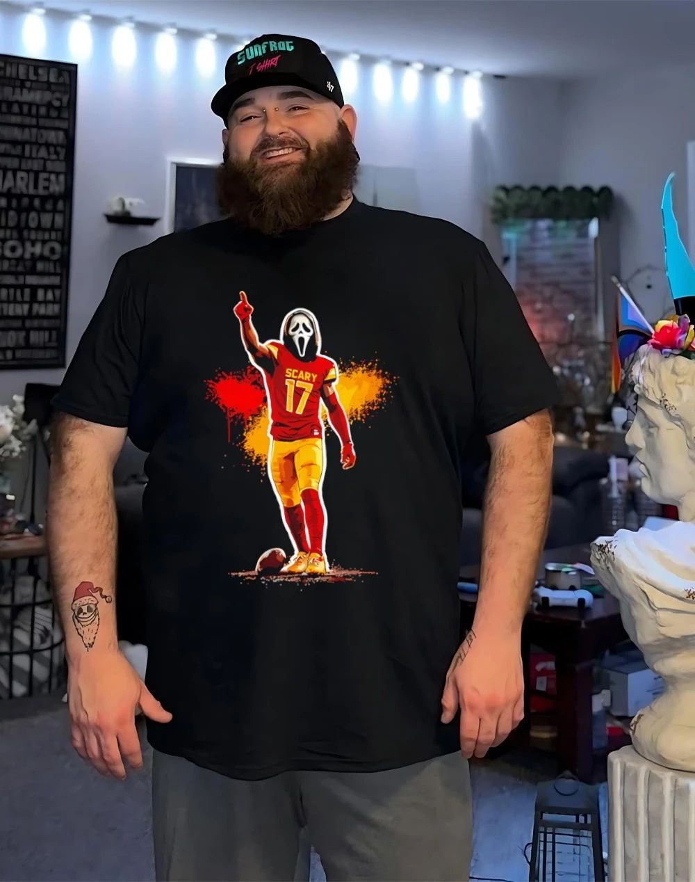 Washington Commanders Terry Mclaurin Scary 17 Horro shirt