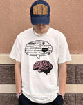 Brain AI brainstorming capitalism slop shirt