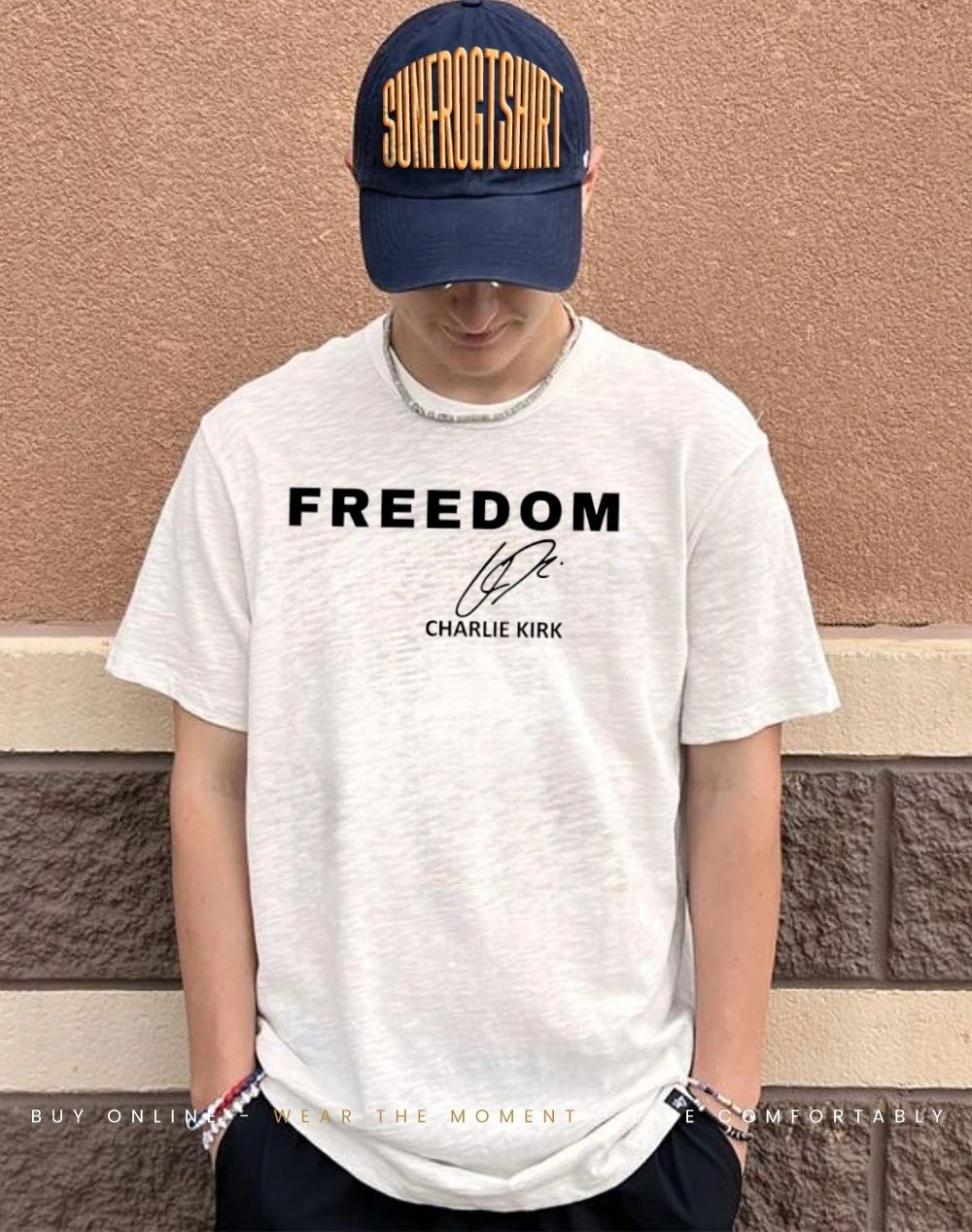 Freedom Charlie Kirk Signature Shirt