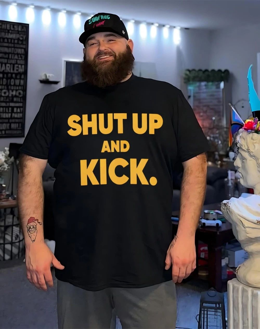 Harrison Butker shut up and kick shirt